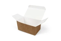 Snackbox - Bruin - Karton - 100x60x50mm