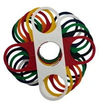 Festitray - PP - Draagtray - 5 bekers